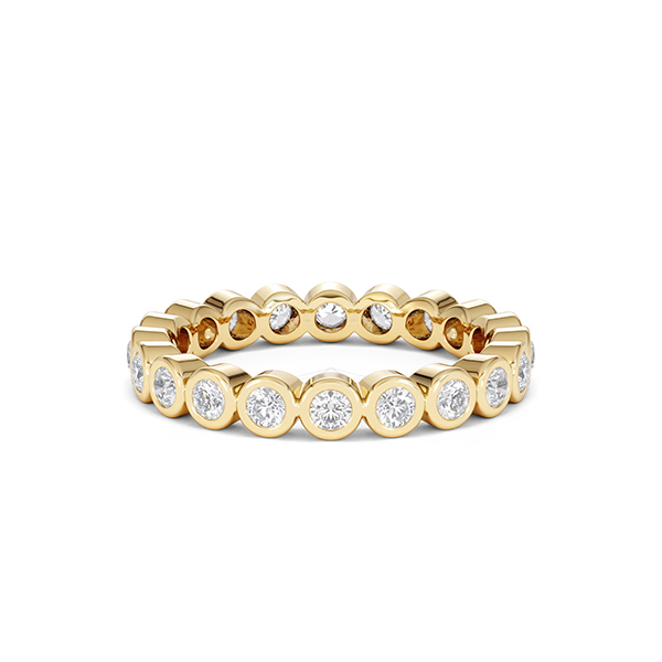 Emily Diamond Eternity Ring 1.00ct G/VS in 18K Gold - 360 View