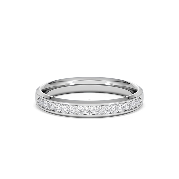 Lab Diamond Heritage Grain 0.30ct H/SI in 9K White Gold - 360 View