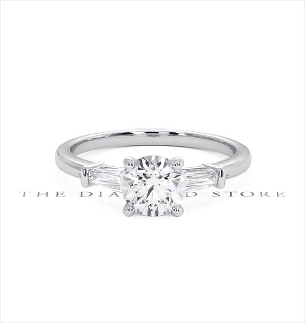 Isadora GIA Diamond Engagement Ring Platinum 0.90ct G/VS1 - 360 View