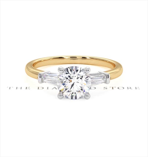 Isadora GIA Diamond Engagement Ring 18KY 1.10ct G/VS1 - 360 View