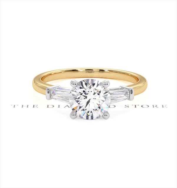 Isadora GIA Diamond Engagement Ring 18KY 1.25ct G/SI2 - 360 View