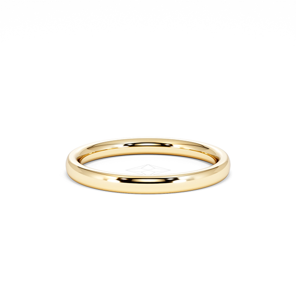 Amora 18K Gold Wedding Ring - 360 View