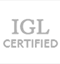 Certified Diamond 0.90CT Emily Platinum Pendant Necklace E/VS1 - IGL Certificate
