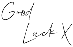 Good luck