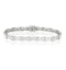 Love and Kisses Bracelet Lab Diamond Set in 925 Silver - image 1