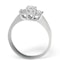Ariella 18K White Gold 3 Stone Diamond Ring 0.50CT G/VS - image 2