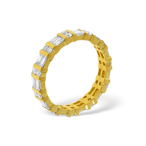 Eternity Ring Mia 18K Gold Diamond 1.00ct H/Si - Image 2