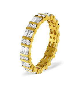 Eternity Ring Mia 18K Gold Diamond 1.00ct G/Vs
