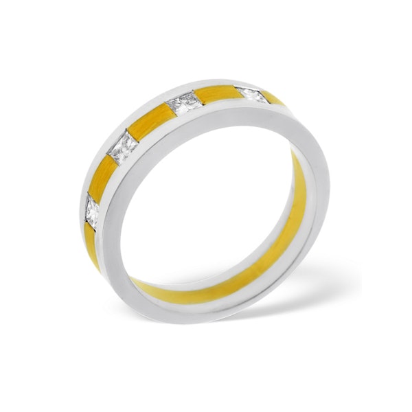 Mens 0.35ct H/Si Diamond 18K Gold Dress Ring - Image 3