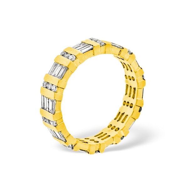 Eternity Ring Mia 18K Gold Diamond 1.50ct G/Vs - Image 3
