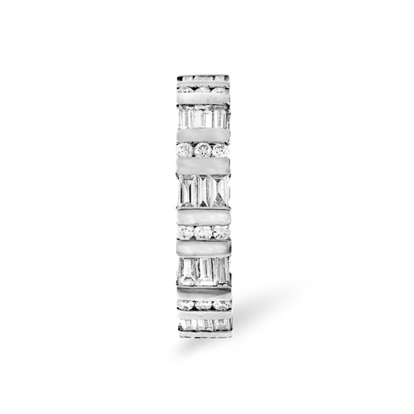 Eternity Ring Mia Platinum Diamond 1.50ct H/Si - Image 2