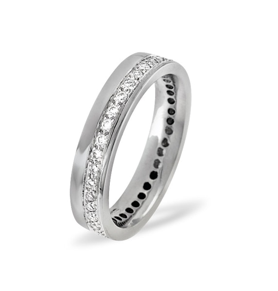 Rae 18K White Gold Diamond Wedding Ring 0.27CT H/SI - Image 1