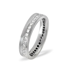 Mens 0.38ct G/Vs Diamond 18K White Gold Dress Ring
