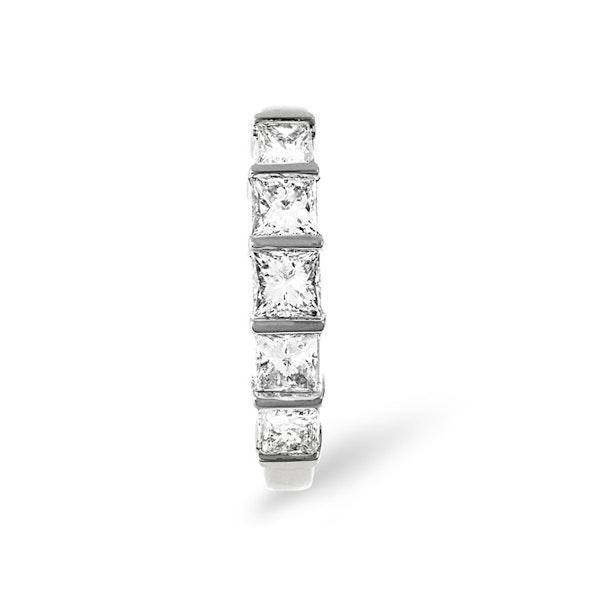 Lauren 18K White Gold 5 Stone Diamond Eternity Ring 0.50CT G/VS SIZE P - Image 2