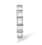 Lauren 18K White Gold 5 Stone Diamond Eternity Ring 0.50CT H/SI - image 2