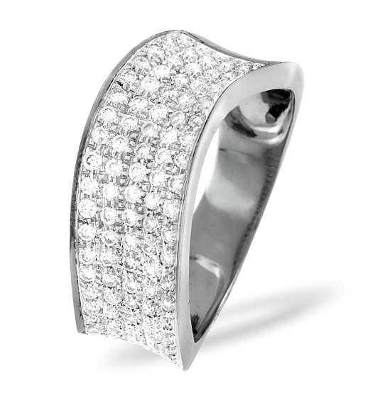 Diamond pave discount ring