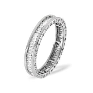 Eternity Ring Skye 18K White Gold Diamond 1.00ct G/Vs