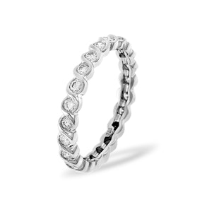 Eternity Ring Kiera 18K White Gold Diamond 1.00ct H/Si