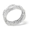 Eternity Ring Amelia 18K White Gold Diamond 2.55ct H/Si - image 3