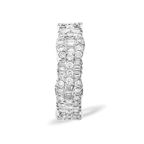 Eternity Ring Amelia Platinum Diamond 2.55ct G/Vs - Image 2