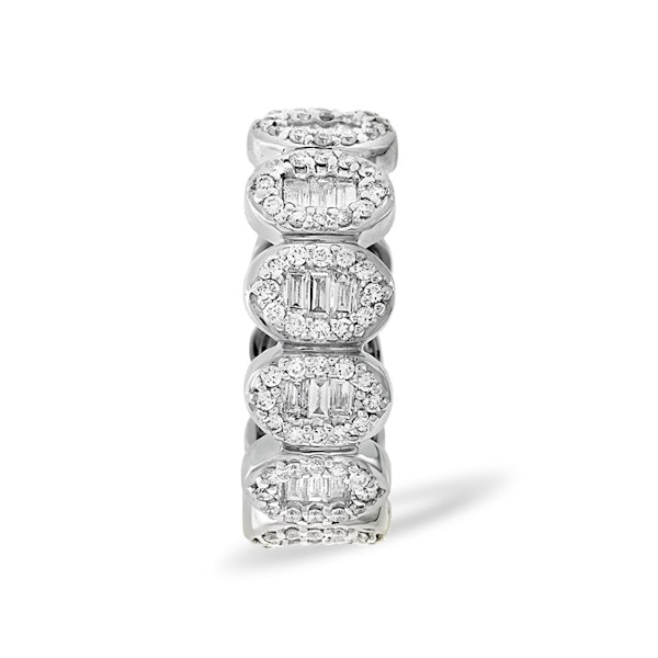 Eternity Ring Sophie Platinum Diamond 1.50ct H/Si - Image 2