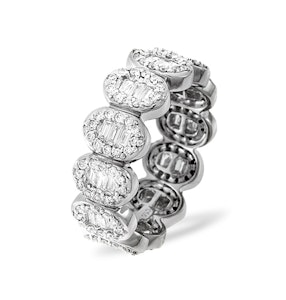 Eternity Ring Sophie Platinum Diamond 1.50ct G/Vs