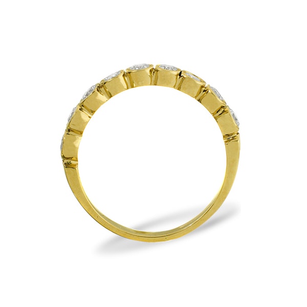 EMILY 18K Gold Diamond ETERNITY RING 0.50CT H/SI - Image 3