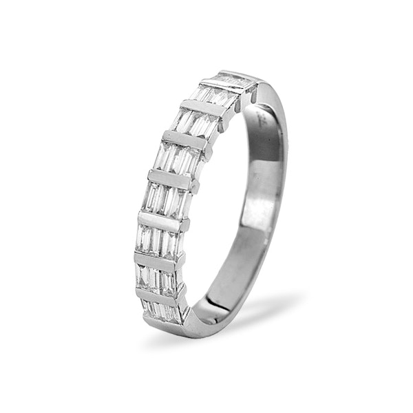 SKYE 18K White Gold Diamond ETERNITY RING 0.50CT G/VS - Image 1