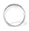 Eternity Ring Baguette Diamond 0.22ct in 9K White Gold - image 3