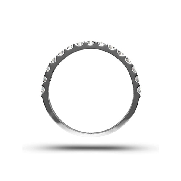 15 Stone Chloe Platinum Diamond Half Eternity Ring 0.50ct G/Vs - Image 3