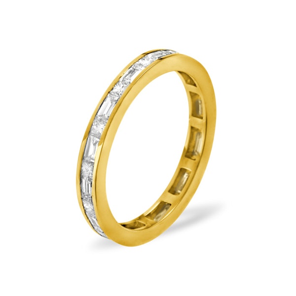 Eternity Ring Abigail 18K Gold Diamond 2.00ct H/Si - Image 1