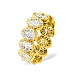 Eternity Ring Sophie 18K Gold Diamond 1.50ct G/Vs