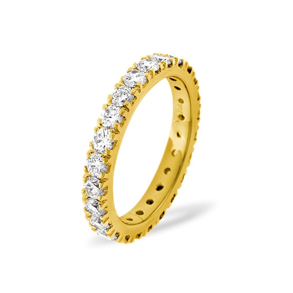 Eternity Ring Poppy 18K Gold Diamond 2.00ct H/Si - Image 1