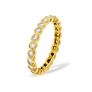 Eternity Ring Kiera 18K Gold Diamond 1.00ct G/Vs
