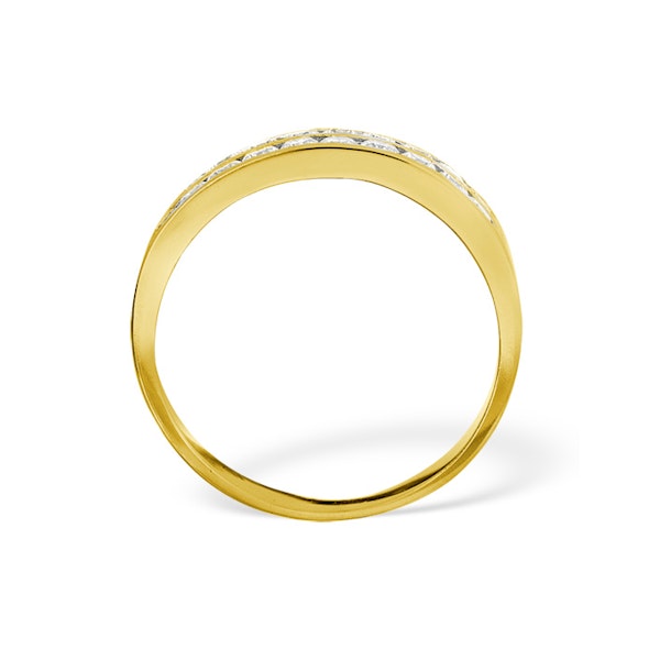 LUCY 18K Gold Diamond ETERNITY RING 1.00CT G/VS - Image 4
