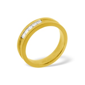 Mens 0.22ct G/Vs Diamond 18K Gold Dress Ring