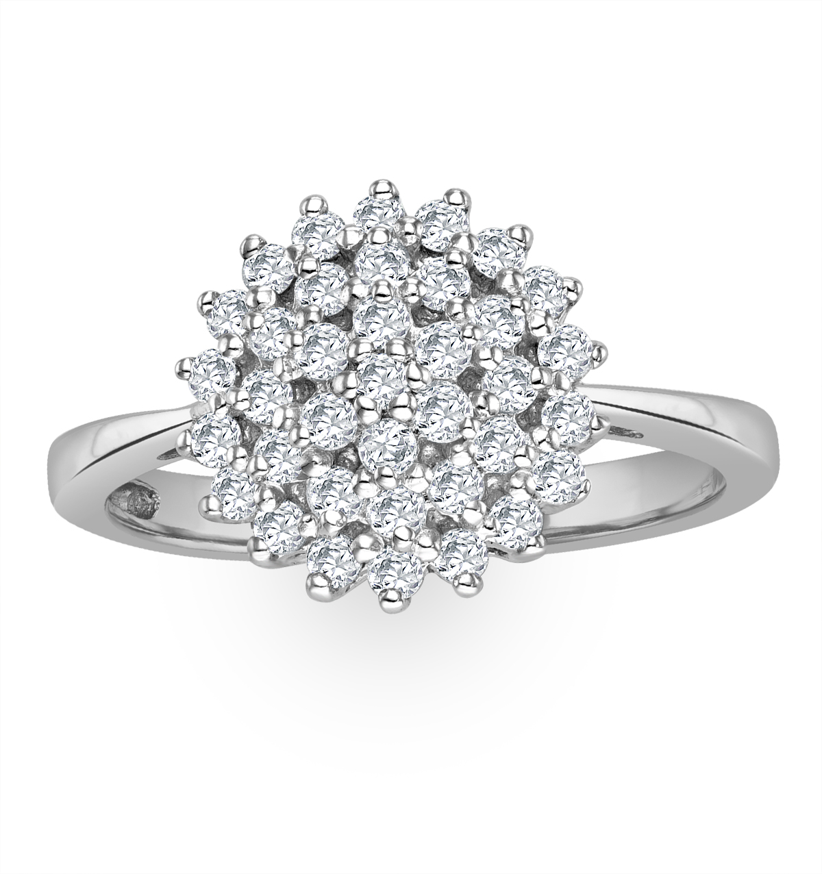 Diamond Cluster Rings | TheDiamondStore.co.uk™