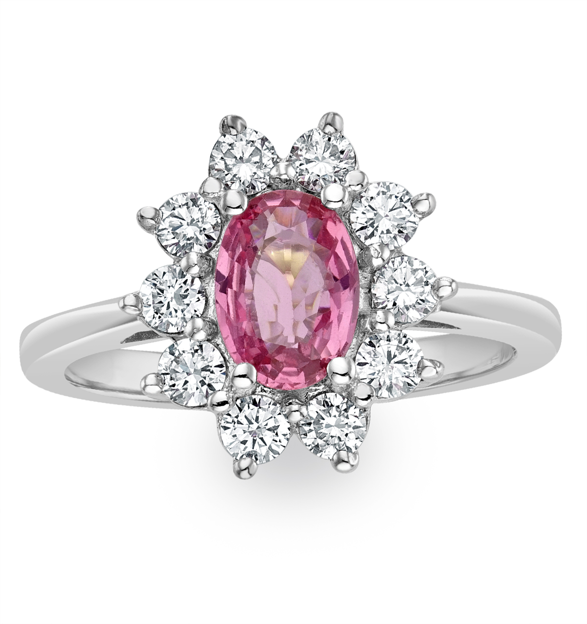 Pink Sapphire Rings | The Diamond Store