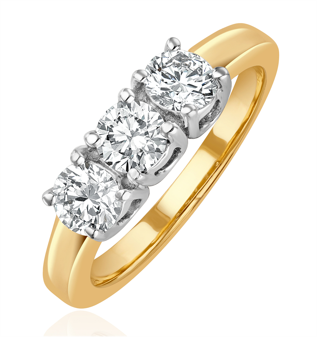 Yellow Gold Engagement Rings The Diamond Store™