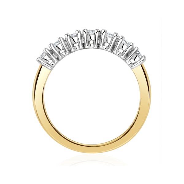 Chloe 18K Gold 7 Stone Diamond Eternity Ring 0.75CT PK - Image 3