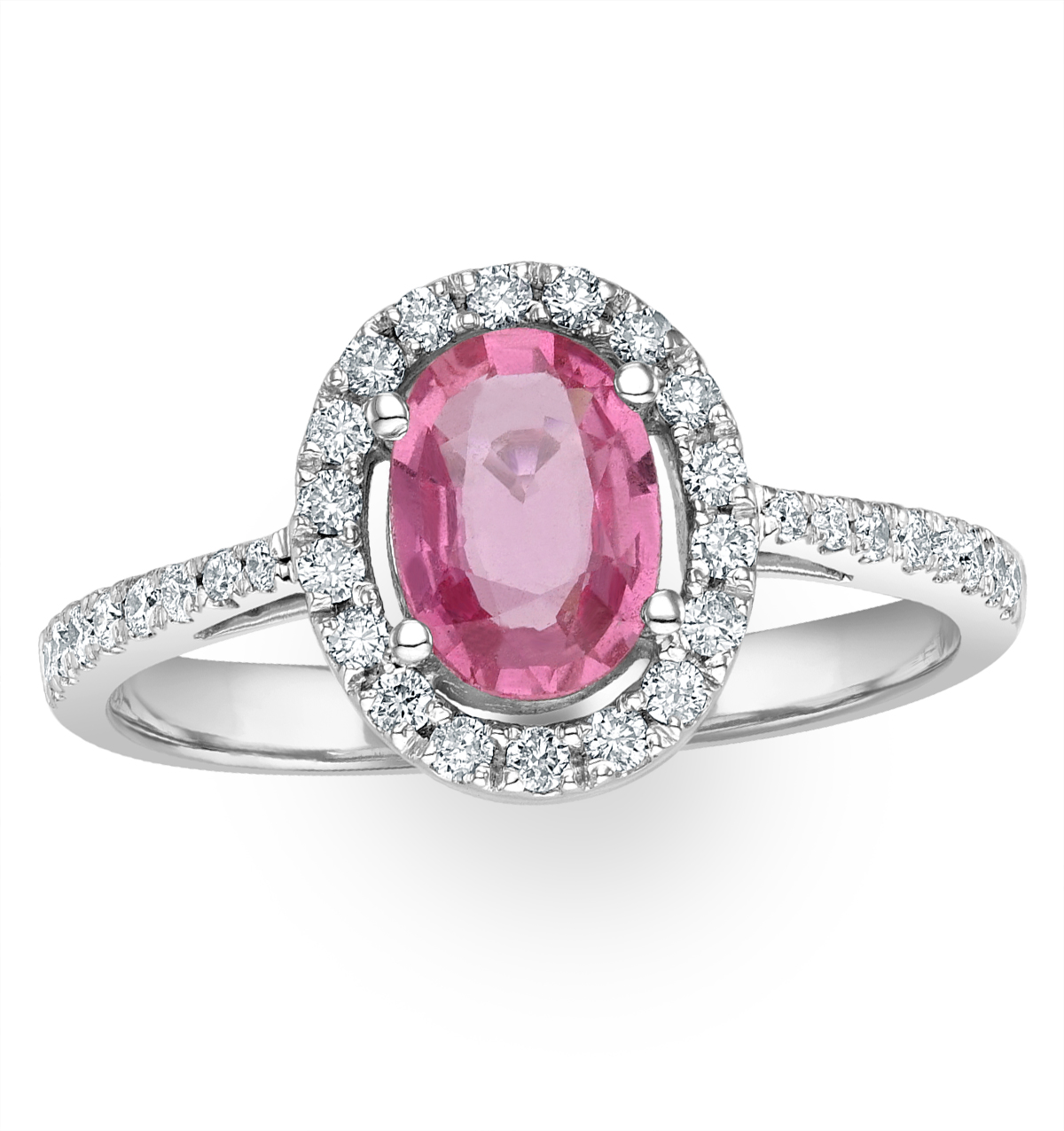 Pink Sapphire Rings | The Diamond Store