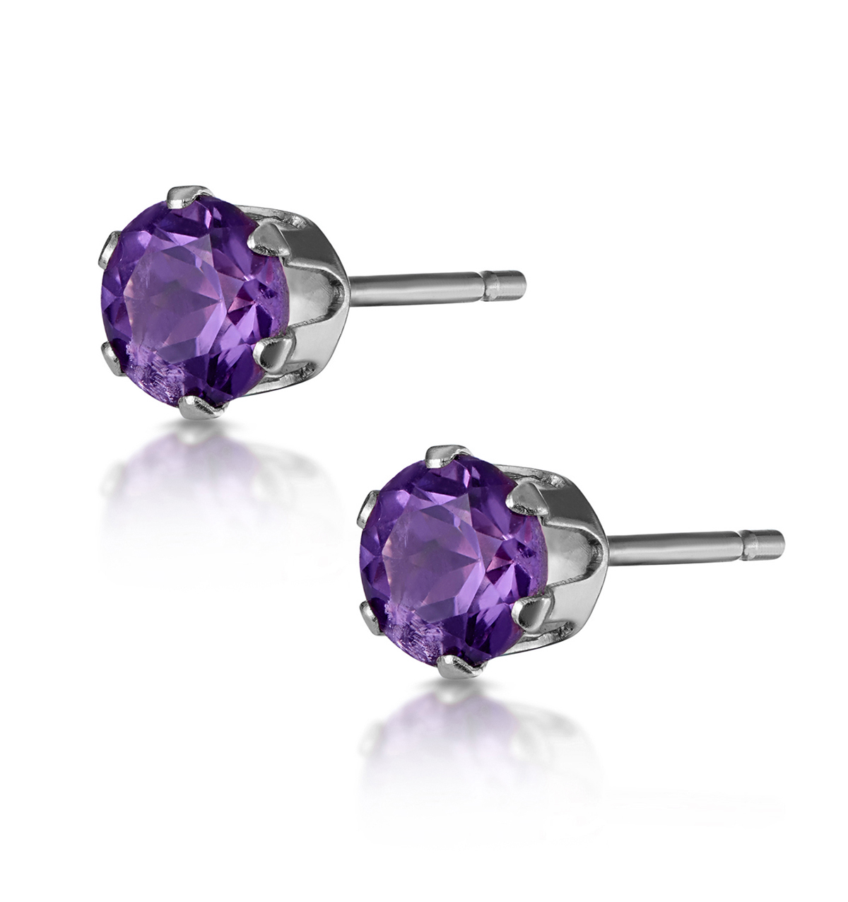 Amethyst Earrings | The Diamond Store