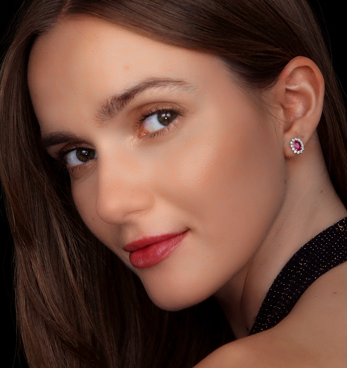 Ruby Earrings | The Diamond Store