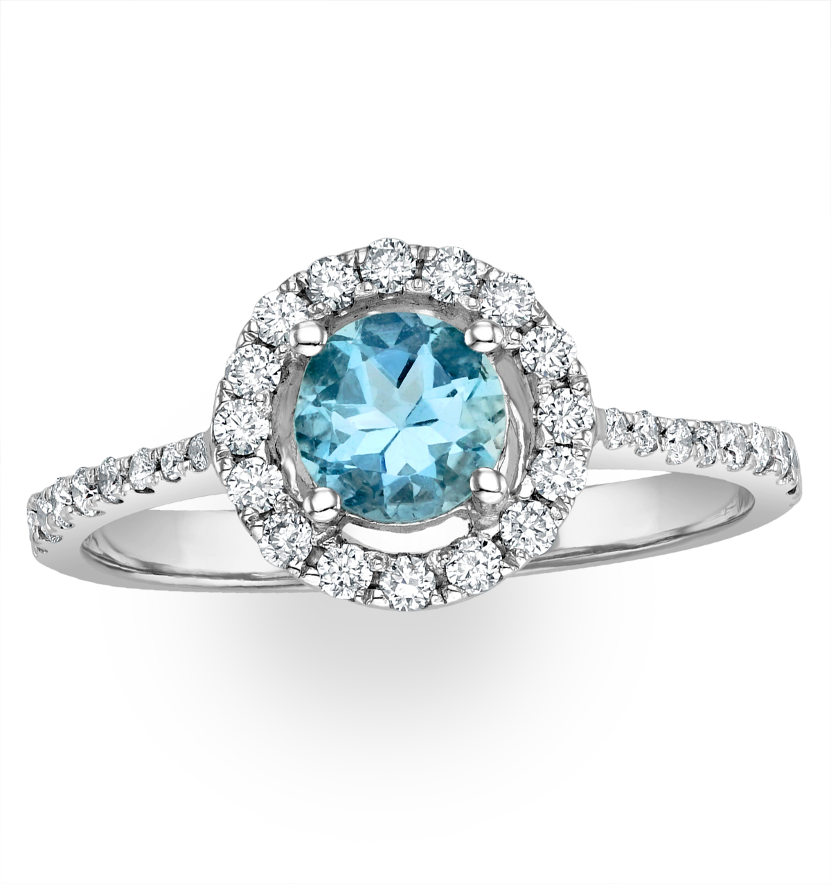 Aquamarine Rings | The Diamond Store