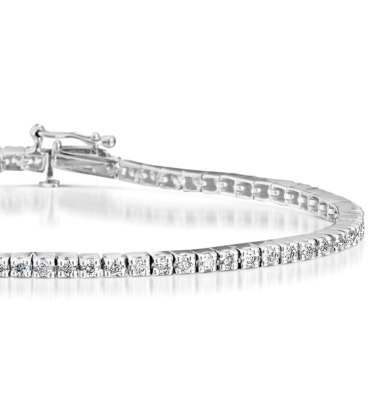 1.5 carat diamond tennis bracelet