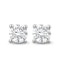 Lab Diamond Stud Earrings 0.50ct H/Si Quality in 9K Gold - 4.2mm - image 1