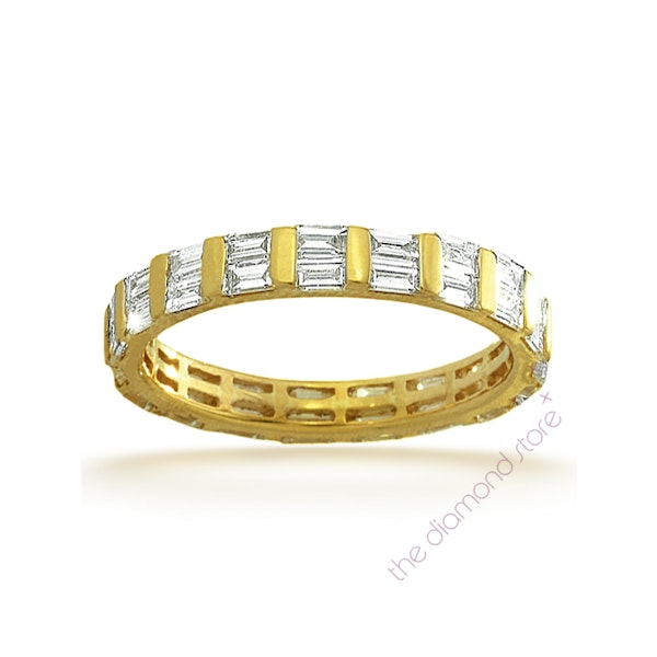 Eternity Ring Jessica 18K Gold Diamond 2.00ct H/Si - Image 4