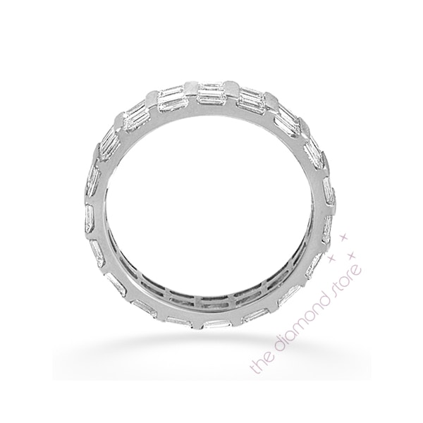 Eternity Ring Jessica 18K White Gold Diamond 1.00ct G/Vs - Image 2