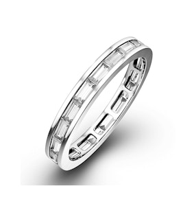 Eternity Ring Lily Platinum Diamond 1.00ct H/Si