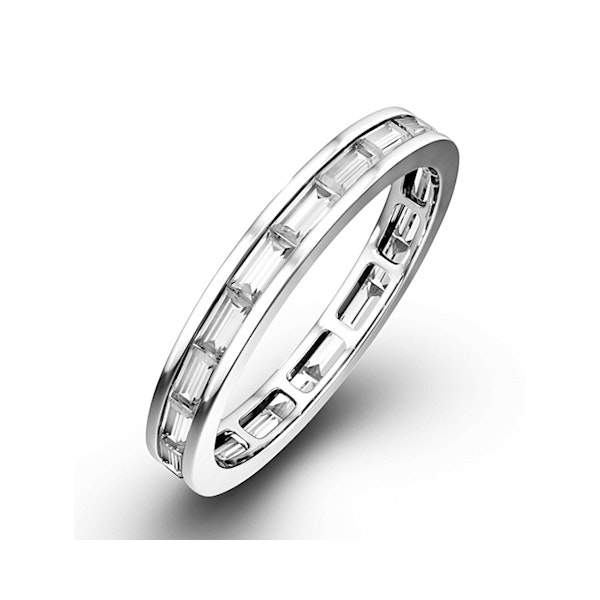 Eternity Ring Lily 18K White Gold Diamond 1.00ct H/Si - Image 1